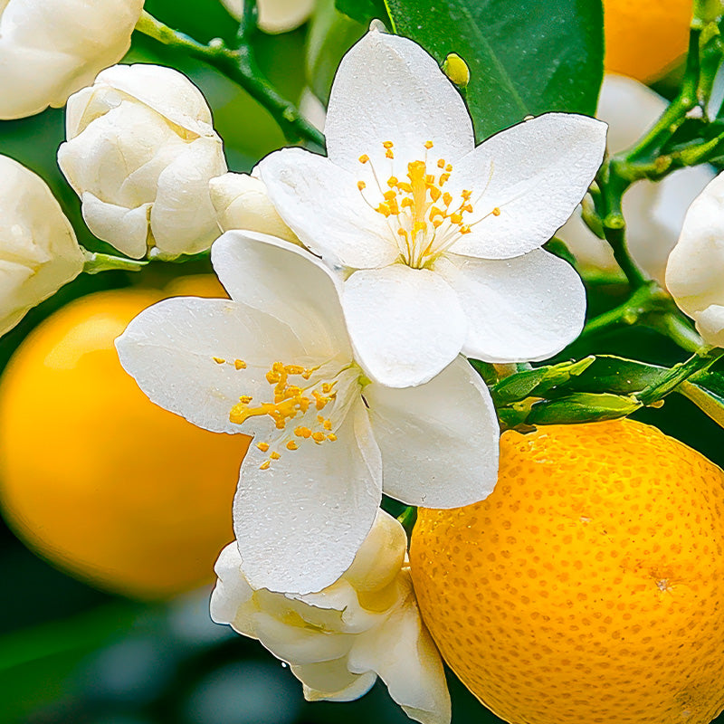 White flowers